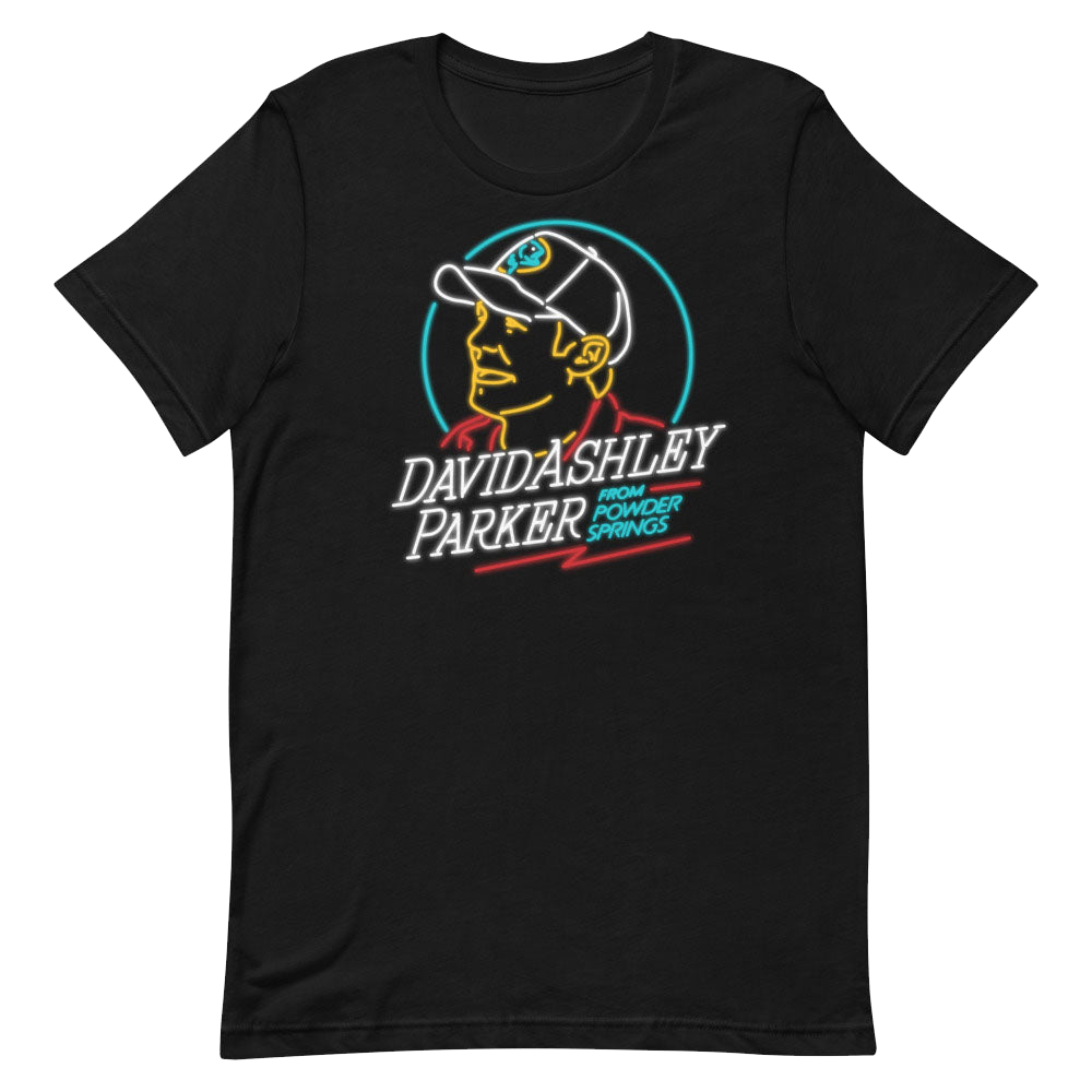 David Ashley Parker Neon Sign T-Shirt